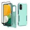 thumbnail image 1 of TASHHAR Samsung Galaxy A15 5G Case with Screen Protector Military Grade Double Layer Drop Resistant Durable for Galaxy A15 5G Phone - Light Green, 1 of 9