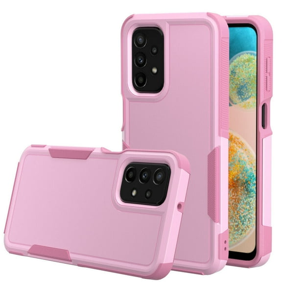 TASHHAR Samsung Galaxy A23 5G Case Military Grade Double Layer Drop Resistant Durable for Galaxy A23 5G Phone - Pink