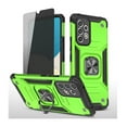thumbnail image 1 of TASHHAR Samsung Galaxy A23 5G Case with Privacy Screen Protector and Magnetic Ring Mount Kickstand Military Grade Full Body Double Layer Drop Protection Rugged Durable for Galaxy A23 5G Phone - Green, 1 of 8