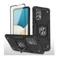 thumbnail image 1 of TASHHAR Samsung Galaxy A23 5G Case with Screen and Lens Protector Magnetic Ring Mount Kickstand Military Grade Full Body Double Layer Drop Protection Rugged Durable for Galaxy A23 5G Phone - Black, 1 of 8