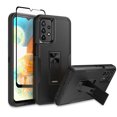 thumbnail image 1 of TASHHAR Samsung Galaxy A23 5G Case with Screen Protector and Magnetic Car Mount Kickstand Military Grade Full Body Double Layer Drop Protection Rugged Durable for Galaxy A23 5G Phone - Black, 1 of 12