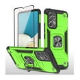 thumbnail image 1 of TASHHAR Samsung Galaxy A23 5G Case with Screen and Lens Protector Magnetic Ring Mount Kickstand Military Grade Full Body Double Layer Drop Protection Rugged Durable for Galaxy A23 5G Phone - Green, 1 of 8
