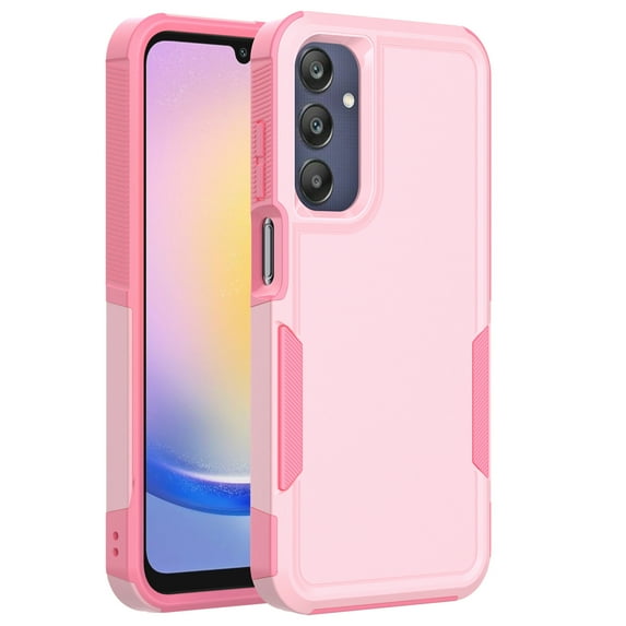 TASHHAR Samsung Galaxy A25 5G Case Military Grade Double Layer Drop Resistant Durable for Galaxy A25 5G Phone - Pink