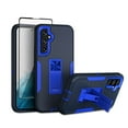 thumbnail image 1 of TASHHAR Samsung Galaxy A54 5G Case with Screen Protector and Magnetic Car Mount Kickstand Military Grade Full Body Double Layer Drop Rugged Durable for Galaxy A54 5G Phone - Dark Blue&Blue, 1 of 14