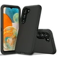 thumbnail image 1 of TASHHAR Samsung Galaxy S23 Plus Case with Lens Protector Military Grade Heavy Duty Protection 3 in 1 Shockproof Armor Rugged Durable Detachable for Galaxy S23 Plus Phone - Black, 1 of 7