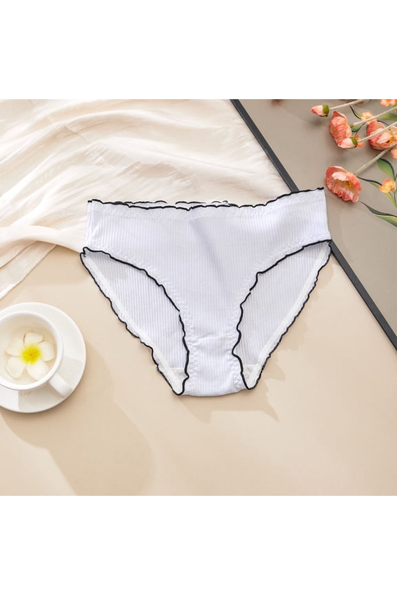 Seamless Underwear High Waisted Tummy Control No Show Panties Full Coverage Stretch Briefs Stretch Underpants Breathable Regular Plus Size