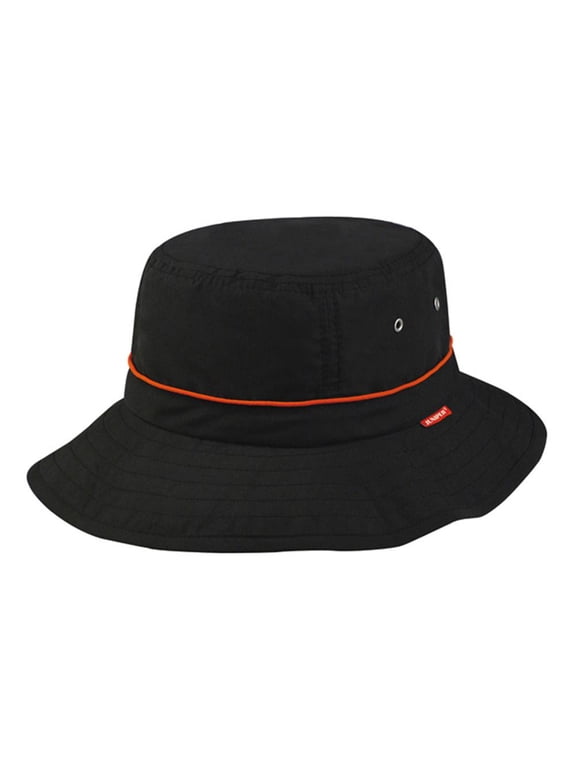 TASLON UV BUCKET HAT, Black