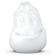 TASSEN Porcelain Small Jug, Jolly Face Edition, 11 Oz. White (Single Small Jug),