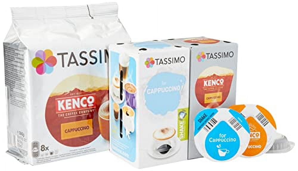 TASSIMO Kenco Cappuccino 16 T DISCs (Pack of 5, Total 80 T DISCs