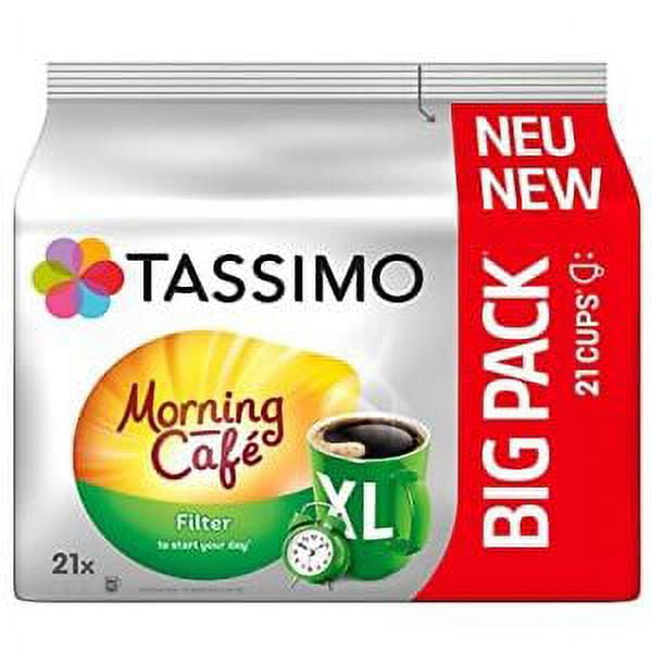 TASSIMO MORNING Cafe Filter -Coffee Pods -XL 21 pods
