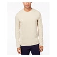 thumbnail image 1 of TASSO ELBA Mens Beige Crew Neck Sweater XXL, 1 of 2