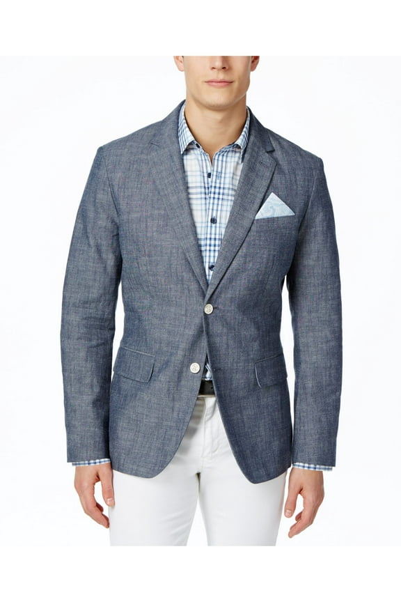 Mens Blue With buttons Jacket M