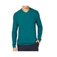 thumbnail image 1 of TASSO ELBA Mens Teal Long Sleeve V Neck Classic Fit Pullover Sweater XXL, 1 of 2