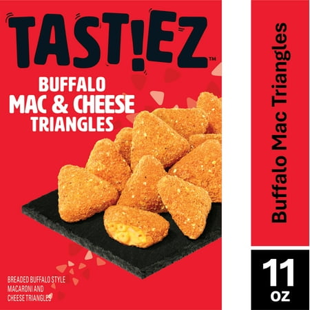 TAST!EZ Breaded Buffalo Mac & Cheese Bites, 11 Ounces, TASTIEZ Frozen Appetizers