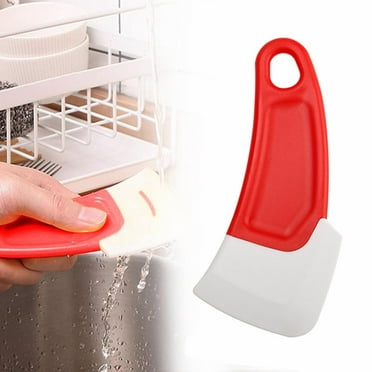 TASTAN Silicone Spatula, 3-Pc Kitchen Silicone Scraper Set-Non-Scratch Pot Cleaner & Dough Scoop | Heat-Resistant Upgraded Design for Baking/Cooking Spatulas Silicone Heat Resistant, A