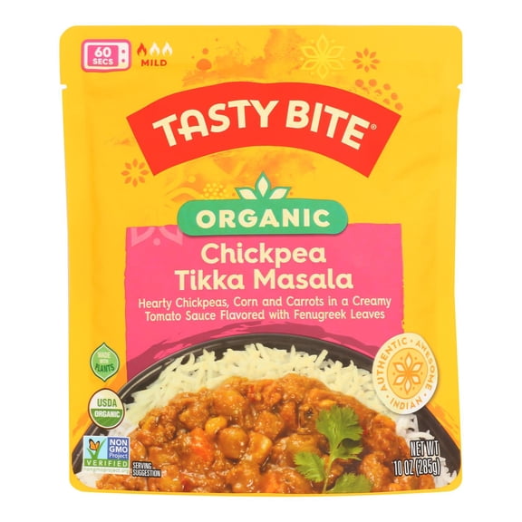 TASTY BITE - Savory Masala Tikka Chickpeas - 10 Oz Case of