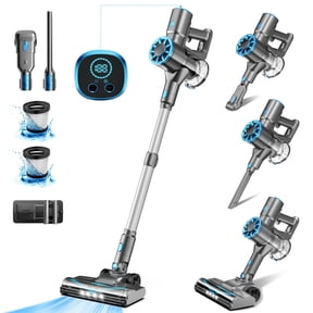 TASVAC Cordless Vacuum, 25Kpa Lightweight Stick Vacuum for Carpet Hardwood Floors Pet Hair