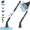 thumbnail image 1 of TASVAC Electric Spin Scrubber, Cordless Cleaning Brush with 5 Replaceable Heads, Power Shower Scrubber for Bathroom Tile Floor Kitchen, 1 of 8