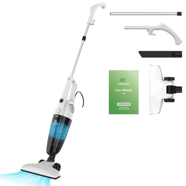 TASVAC R5S Corded Vacuum Cleaner 18Kpa Lightweight 3in1 Stick Vacuum