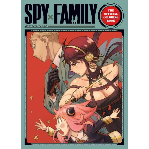 Spy X Family: the Official Coloring Book, 80 pages (Paperback)