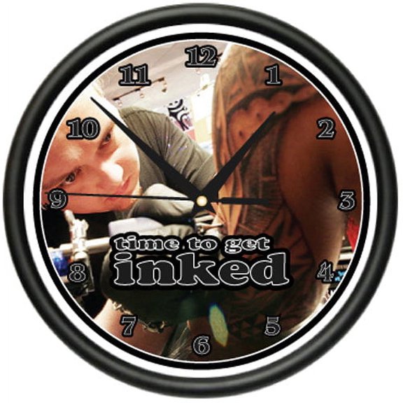 TATTOO ARTIST Wall Clock body art shop studio tattoos