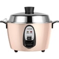 thumbnail image 1 of TATUNG 6-Cup Rice Cooker Stainless Steel Multi-Functional -Vanilla Cream TAC-06IN (UL), 2.4L, 1 of 2