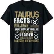 TAURUS Facts Zodiac Sign Shirt Birthday Gift April & May
