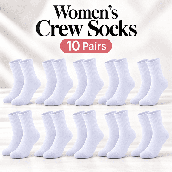 TAVENE Cushioned Sports Ankle Socks for Women, Soft Cotton Quarter Mini Crew Athletic Running Socks