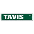 thumbnail image 1 of TAVIS Street Sign Childrens Name Room Sign | Indoor/Outdoor |  24" Wide, 1 of 5