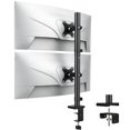 thumbnail image 1 of ﻿ TAVR Furniture Dual Monitor Desk Mount Arm fo r13-35 in Screens, Security Lock Freestanding Full-Motion Monitor Mount, 1 of 9