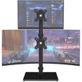 thumbnail image 1 of ﻿ TAVR Furniture Dual Monitor Desk Mount Arm for 17-35 in Screens, Security Lock Freestanding Full-Motion Monitor Mount, 1 of 9
