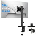 thumbnail image 1 of ﻿ TAVR Furniture Single Monitor Desk Mount Arm for 17-35 in Screens, Security Lock Freestanding Full-Motion Monitor Mount, 1 of 9