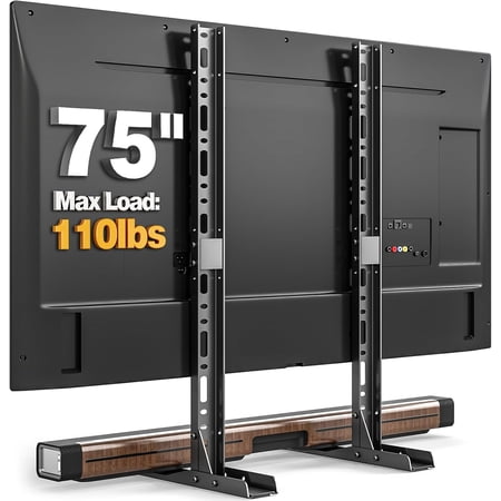 TAVR Universal Table Top TV Stand Mount, TV Legs for Most 20-75 Inch TVs | Replacement TV Feet with Great Load-Bearing Holds up to 110 lbs, TV Stands Base with Cable Management, Max VESA 800x600mm