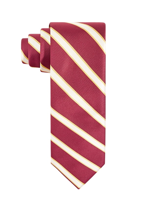 Mens Regular fit Tie Kappa Alpha Psi Stripe Necktie One Size Red