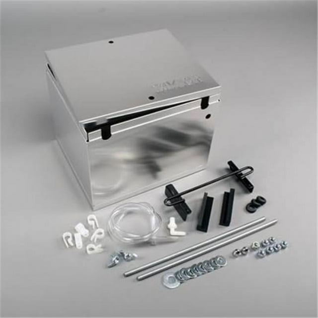 TAYLOR CABLE 48200 Satin Battery Box With Mounting Hardware