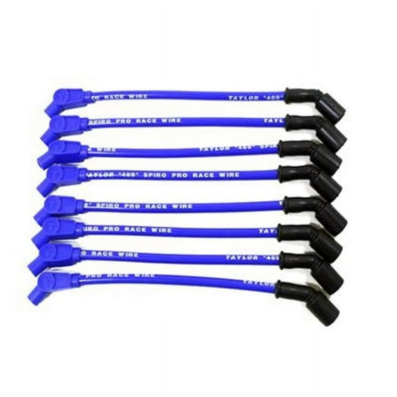 TAYLOR CABLE 79614 Spark Plug Wire Set - Blue