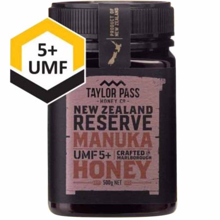 TAYLOR PASS HONEY HONEY MANUKA UMF 5 500 GM - Pack of 6