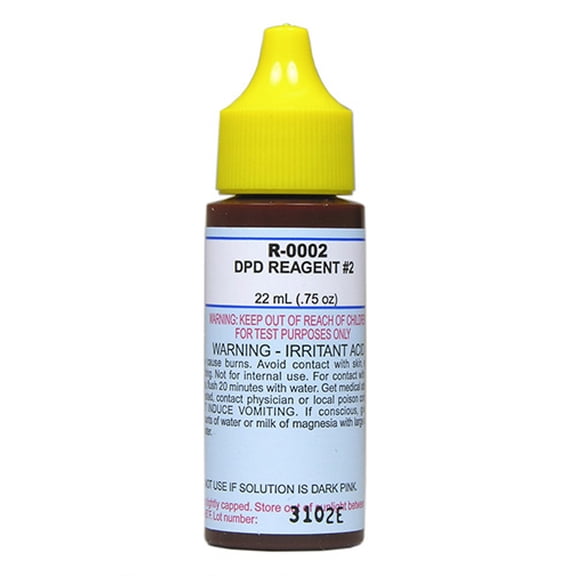 Taylor R-0002 Swimming Pool Spa Test Kit DPD Reagent #2 .75 Oz Refill Bottle