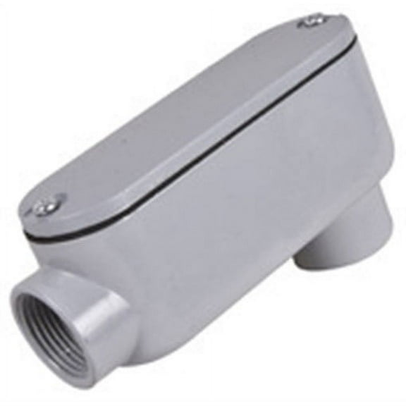 TAYMAC RLB050 Conduit Body 1/2" D Die-Cast Aluminum For Rigid/IMC