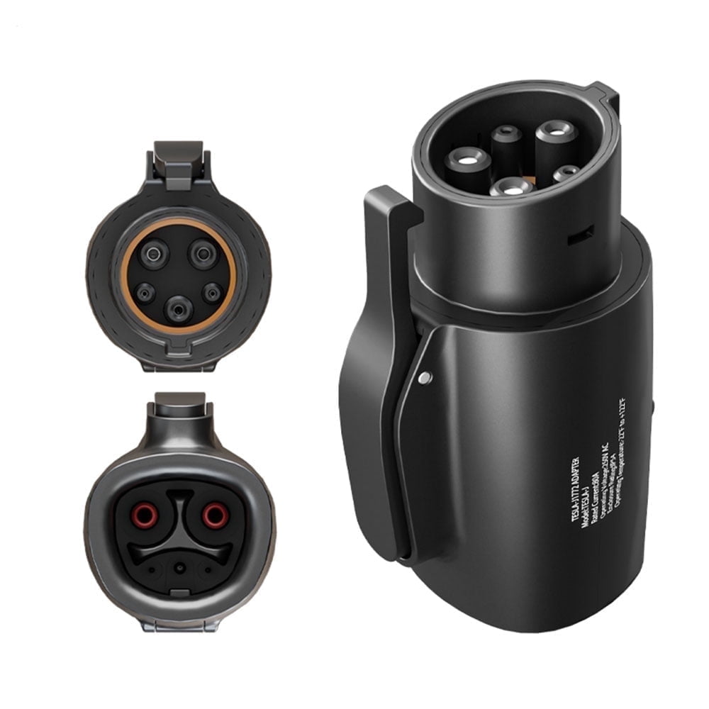 Ioniq 5 Adapter For Tesla Charger TAYNIU 80A 250V Tesla to J1772 Adapter for High-Powered EV Charging