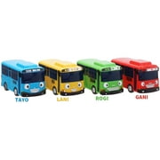 TAYO The Little Bus Special Friends Set Series Mini Bus Set-Tayo,Lani,Rogi,Gani