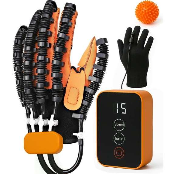 TAYUZO Hand Rehabilitation Robot Glove, Left Hand Size S – Portable Stroke Recovery & Physical Therapy Equipment