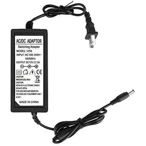 TAYYIC 12V 2-Prong Power Adapter