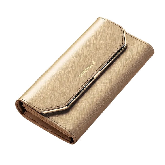 TAZAG 2026 new women's long wallet large capacity multi-card slot clutch bag genuine leather wallet mobile phone bag