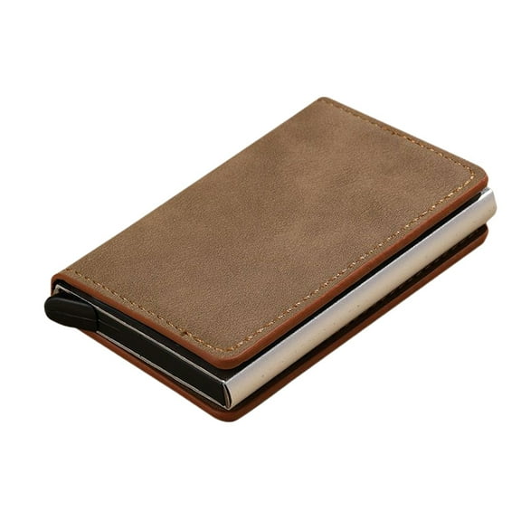 TAZAG Auto-Eject Card Holder, Card Box, Money Clip, Anti-Theft, Anti-Scan, Aluminum Metal Card Holder