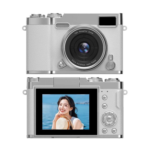 TAZAG CCD digital camera HD flip screen campus student party entry retro photography vlog camera travel