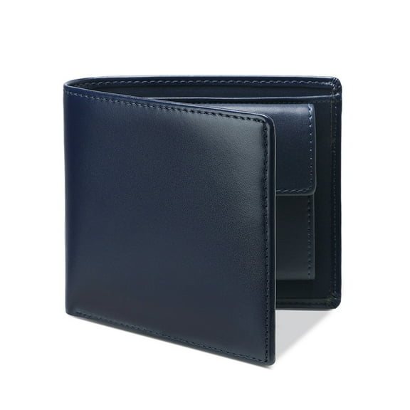 TAZAG Men's Wallet Two-fold genuine leather wallet Multi-card change slot short wallet clip