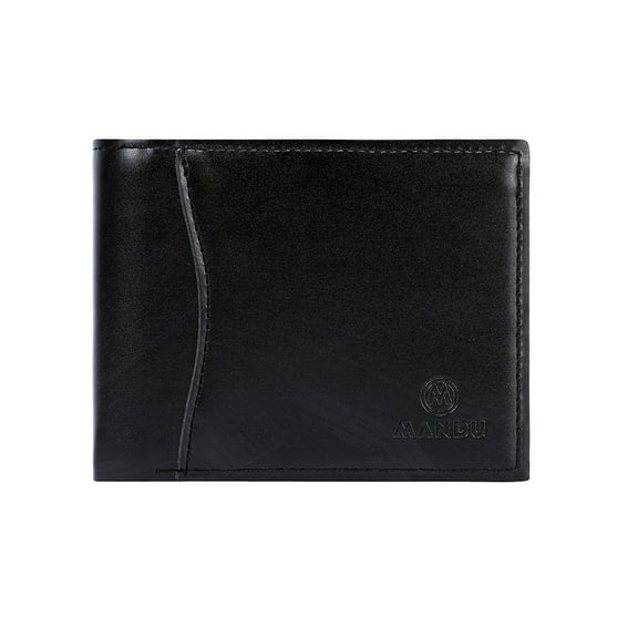 TAZAG PU leather short bi-fold wallet business large capacity multi-card slots men's wallet