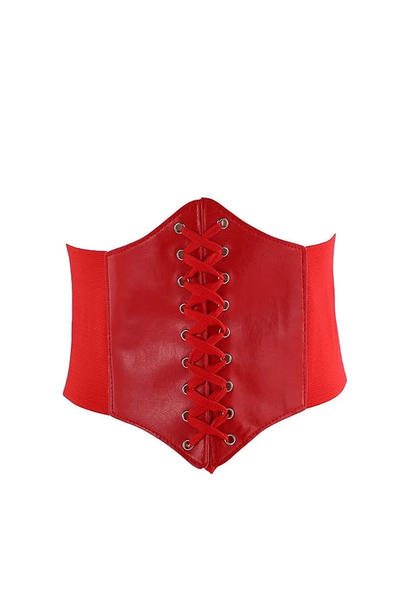 Palace Style Women's Extra Wide Waist Cover Fashionable Stretch Fitness Elastic Waist Cover Shaping Tight Loose Belt Decorative Dress