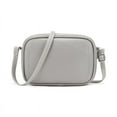 thumbnail image 1 of TAZAG Solid color simple women's bag, versatile small square bag, fashionable crossbody bag, shoulder bag, women's leather bag, 1 of 7